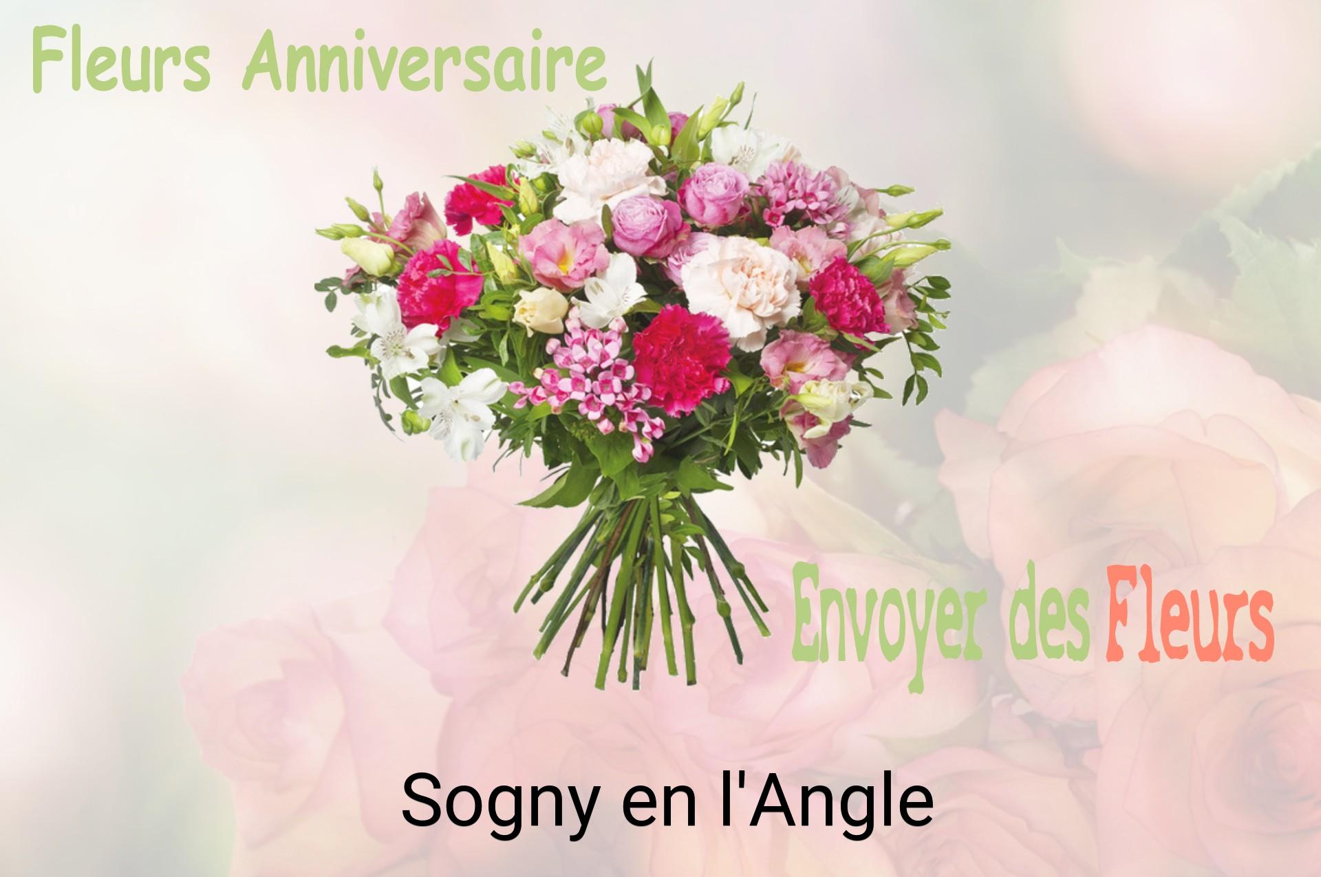 Bouquet de fleurs d’anniversaire livré à Sogny-en-l'Angle
